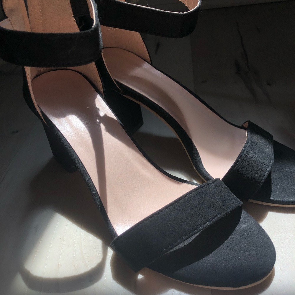 Black heels